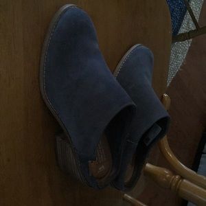 TOMS suede booties